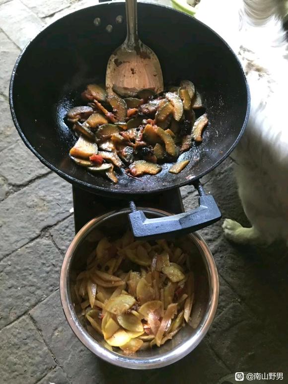 ”做客山中戒友家