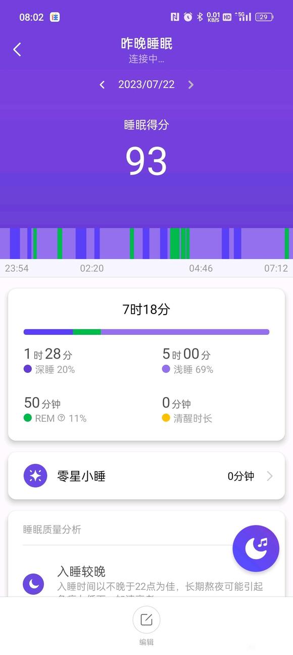 ”打卡第17天，睡眠恢复了