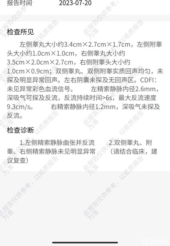 ”检查结束出来了，大家看严重吗