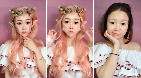 ”抖音上漂亮小姐姐卸妆图（教你对美色诱惑，产生免疫力）