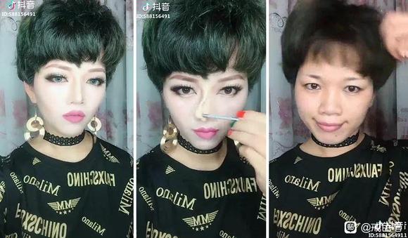 ”抖音上漂亮小姐姐卸妆图（教你对美色诱惑，产生免疫力）