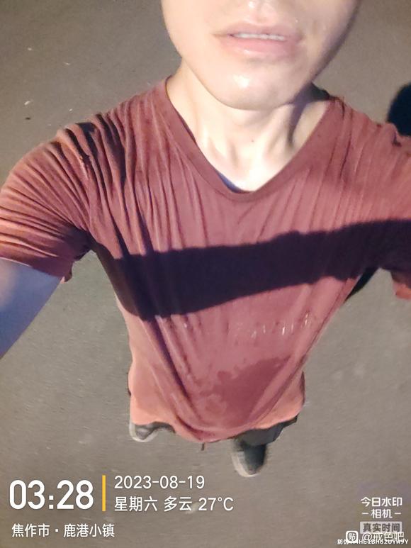 ”坚持戒色，坚持跑步，晨跑打卡10公里