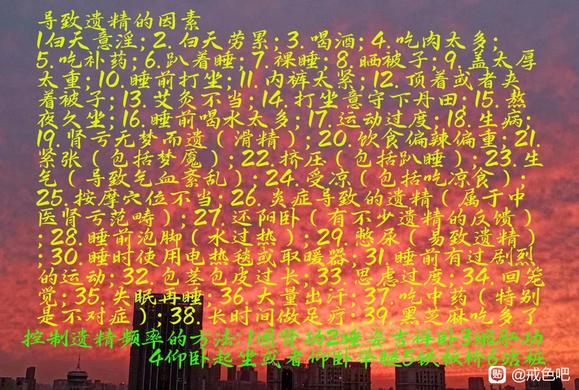 ”为什么这几天梦遗这么多？