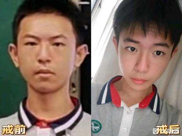 ”同一个人,变化却这么大,这就是戒色的魅力