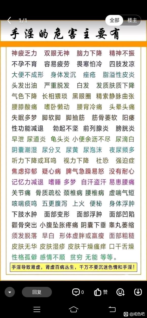 ”淫欲上来了，请各位开示痛骂