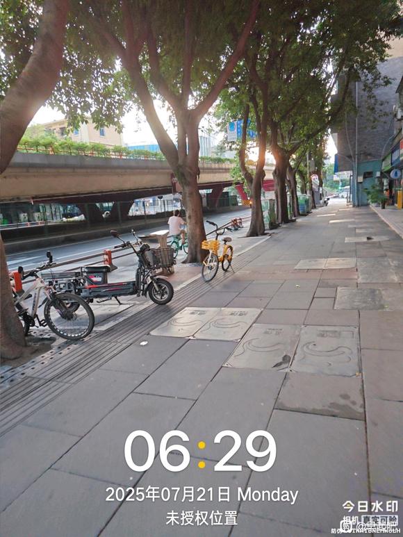 ”7月早起打卡贴