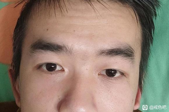 ”戒色第46天，戒色前后变化图