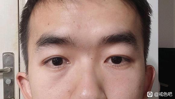 ”戒色第46天，戒色前后变化图